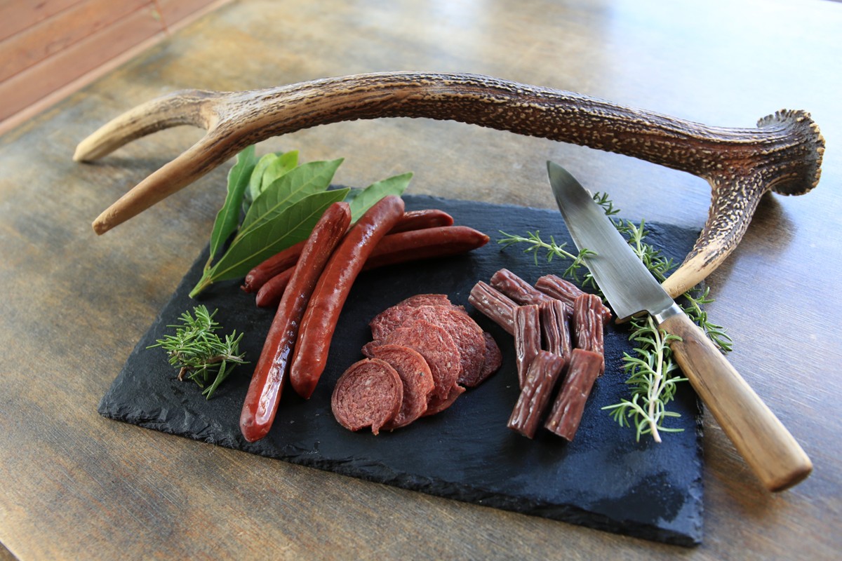 京丹後産鹿肉ジビエエントリーセット（ソーセージ3種8点）