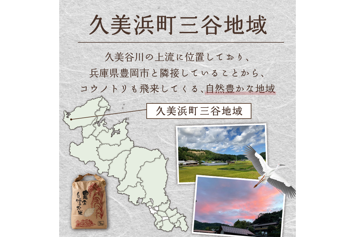 2026年産 京都・久美浜三谷産 丹後コシヒカリ「三谷幸米」 玄米 5kg ふるさと納税 コシヒカリ 新米 令和8年産 ふるさと納税 玄米 先行予約