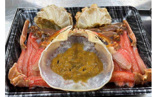蟹しゃぶセット（本ズワイガニ900g～1kg×1杯分／蟹味噌付き・カニだし付き）