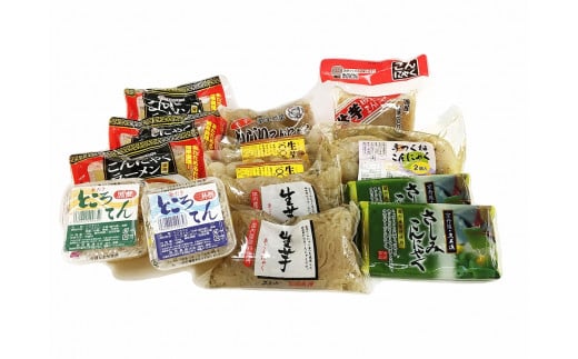 大文字こんにゃくセット夏（14点）