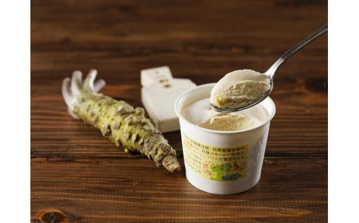 わさびで食べる醤油アイス 6個入