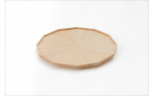 【KIKOE】平盆 ハナチ 木工製品 国産木材 ヒノキ 職人手作り