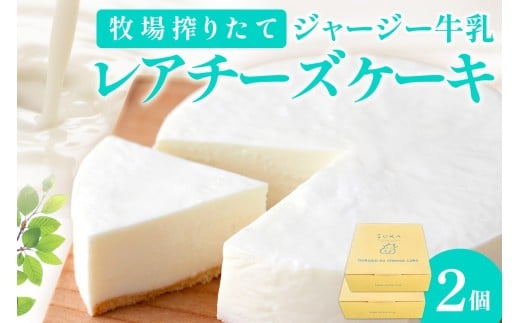 牧場のチーズケーキ（生）２個セット