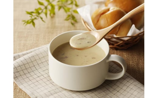 コッペ蟹のクリームスープ