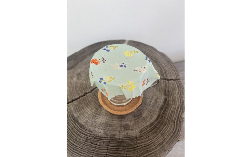 蜜蝋ラップ(丹後ちりめん) 繰り返し使える環境にやさしいエコラップ