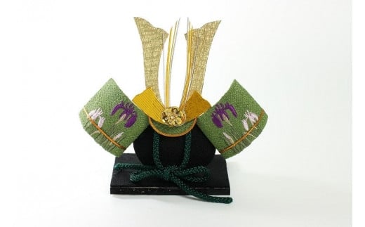 ちりめん貝かぶと 緑系