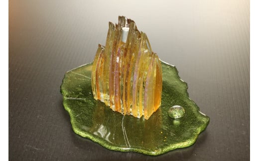 お香立て・金箔「PEACE・願い」