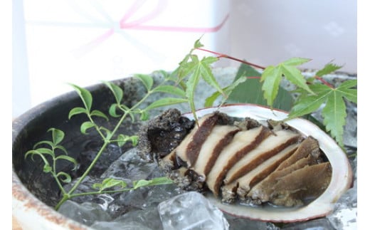 丹後の蒸し煮鮑