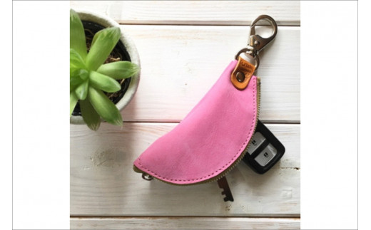 バナナキーケース（ピンク）