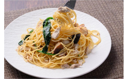 「カニ屋が作る 海のパスタ」 海香る シビマグロの和風ペペロンチーノ 3皿セット