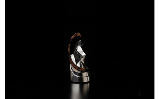 匠チェス（10-Knight 黒1体）騎馬（鳳凰）※鳳凰の頭が左