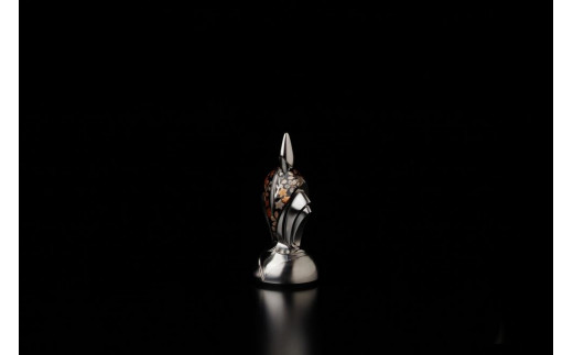 匠チェス（19-Pawn 黒1体）歩兵（Pawn 桔梗、萩）