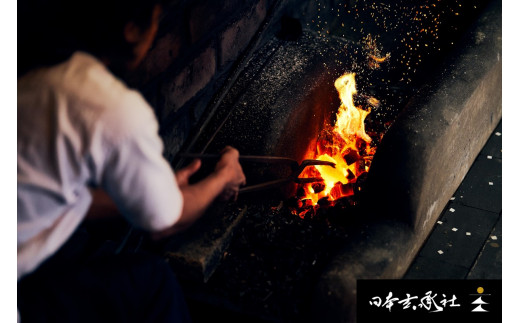 オーダーメイドの日本刀（短刀：長さ24cm程度）拵付き 装飾　鞘　鍔