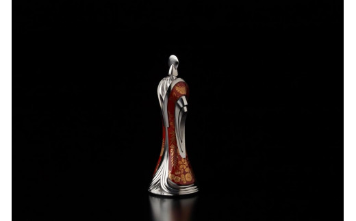 匠チェス（4-Queen 朱1体）姫（蝶、花紋、藤、竹、菊、桐、梅、桜）