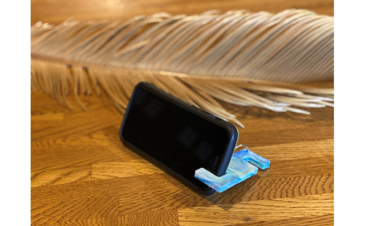 Precious Plastic カラビナキーホルダー ＆ スマホスタンドセット