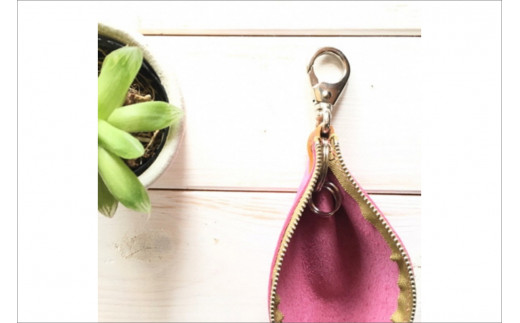 バナナキーケース（ピンク）