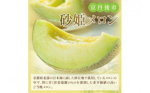 【先行予約／数量限定150】砂姫メロン1玉！大玉2L以上！女性に人気！（2026年6月下旬～発送）