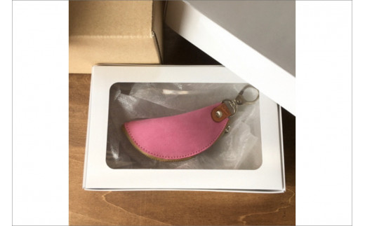 バナナキーケース（ピンク）