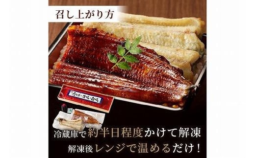 うなぎの食べ比べセット2~3人前【蒲焼き・白焼きそれぞれ1/2尾】全部で1尾