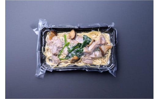 「カニ屋が作る 海のパスタ」 海香る シビマグロの和風ペペロンチーノ 5皿セット