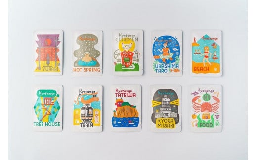 デザイン・ユニット「COCHAE」×京丹後市観光公社コラボ！「お茶レター」4種セット