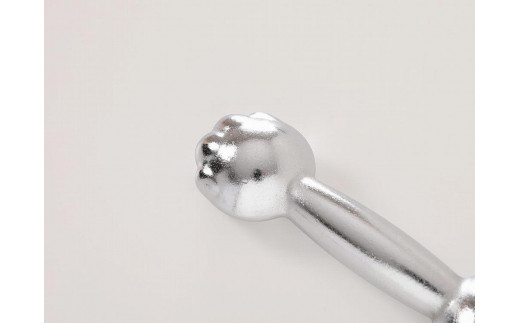 にゃんべる（猫の手＋ダンベル） 1kｇメッキ