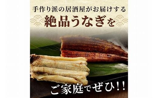 うなぎの食べ比べセット2~3人前【蒲焼き・白焼きそれぞれ1/2尾】全部で1尾