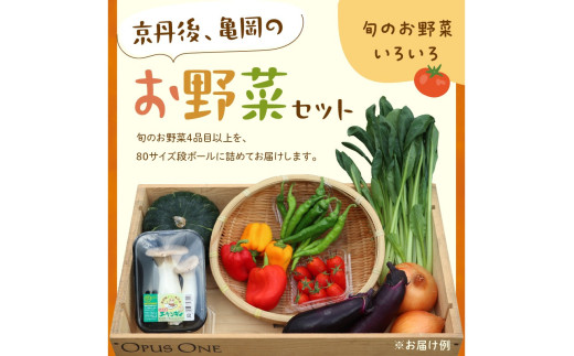 【定期便】合計12回お届け　有機野菜・京野菜の『京都やおよし』のお野菜詰め合わせ