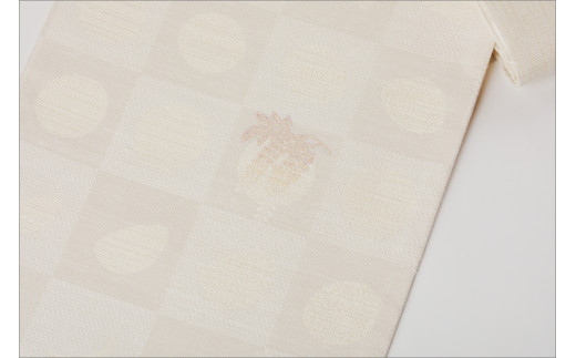 丹後帯　袋帯「夫婦杉」