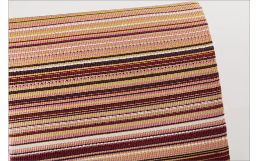 丹後帯　袋帯「ユイタン」　紫ピンク