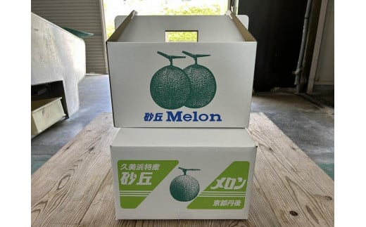 【先行予約】みんな大好き甘～ぃ！京丹後砂丘めろん！ 2玉（2026年7月下旬～発送）　YK00530