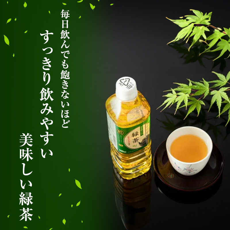 緑茶 定期便 3ヶ月 ペットボトル 500ml 48本 お茶屋さんの緑茶 専門家厳選茶葉100％ 2ケース ケース お茶 茶 日本茶 煎茶 飲み物 飲料 ドリンク 500 大量 常温 備蓄 おちゃ 京都 3回 お楽しみ