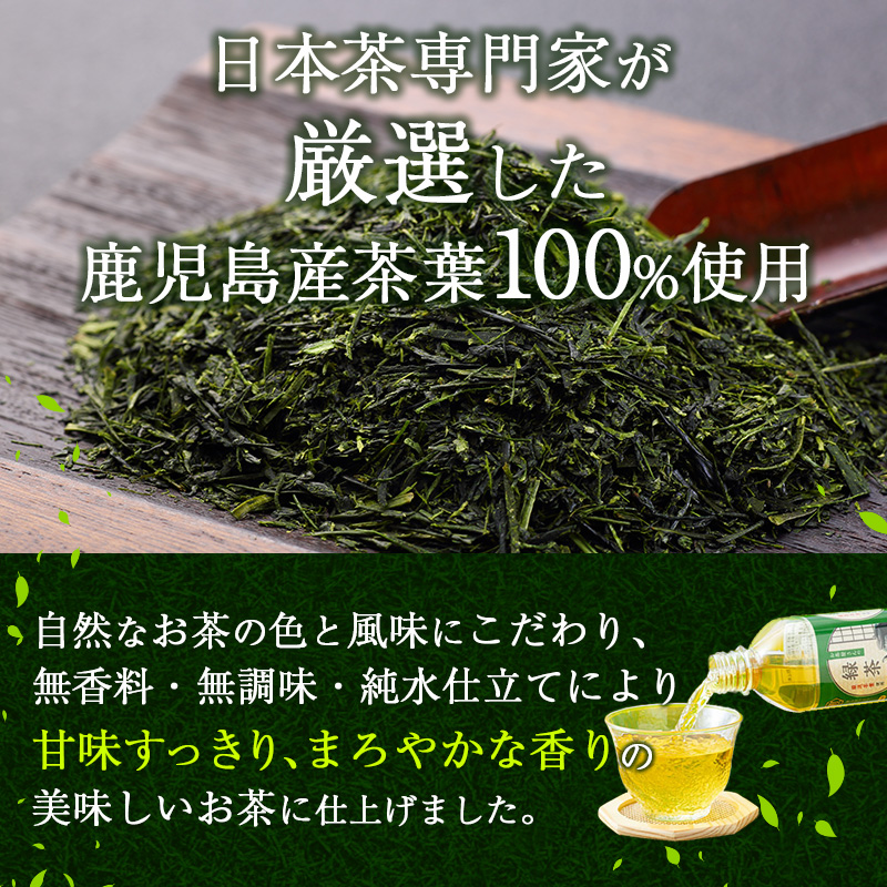 【3回定期】お茶屋さんの緑茶・烏龍茶セット　2Lペットボトル×12本