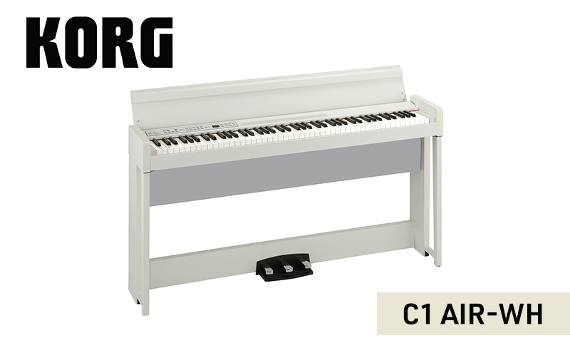 C1 AIR-WH　ピアノ 電子ピアノ デジタルピアノ 電子楽器 日本製 RH3鍵盤 Bluetooth対応 88鍵盤 ホワイト