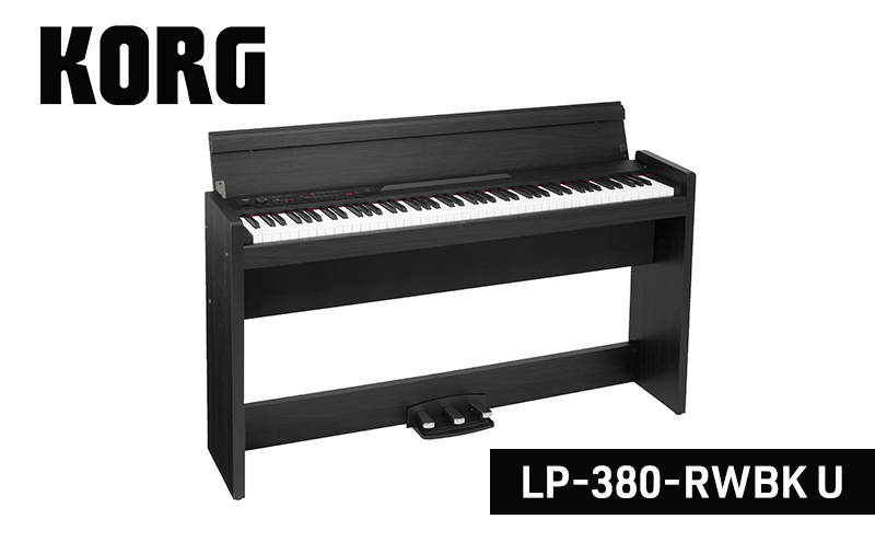 LP-380-RWBK U　ピアノ 電子ピアノ デジタルピアノ 電子楽器 日本製 RH3鍵盤 88鍵盤 ローズウッド・ブラック 木目
