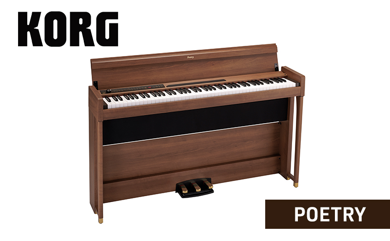 POETRY　ピアノ 電子ピアノ デジタルピアノ 電子楽器 日本製 RH3鍵盤 Bluetooth対応 88鍵盤 ショパンを弾きたくなるピアノ
