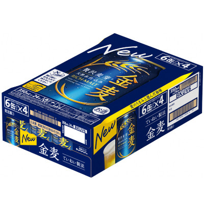 サントリー　金麦 350ml1ケース(24本)【京都 天然水のビール工場産】【配送不可地域：離島・沖縄県】【1212323】