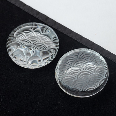 青海波文　箸置き5個セット【1447508】