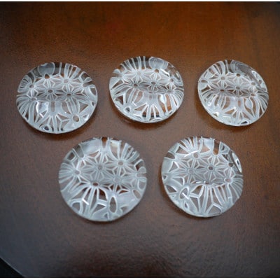 麻の葉文　小柄　箸置き5個セット【1447525】