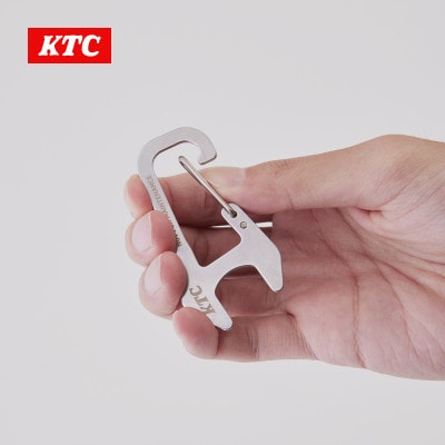KTC スパナ型カラビナキーホルダー [YG-345]【1675524】