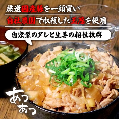 自家製 生姜焼き丼の具 150g×8食分【配送不可地域：離島】【1592951】