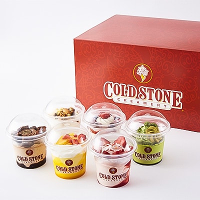 コールド・ストーン・クリーマリーのプレミアムアイスクリーム6個セット(OK-2)【配送不可地域：離島・沖縄県】【1344502】