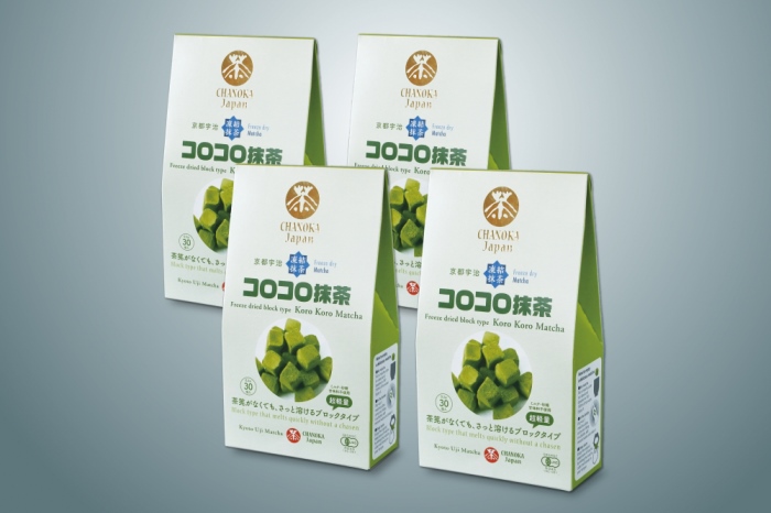 手軽に本格有機宇治抹茶「コロコロ抹茶キューブ」（30個入り×4箱)〈有機 オーガニック 無農薬 抹茶スイーツ スイーツ お菓子 宇治抹茶 抹茶 抹茶ラテ フリーズドライ〉