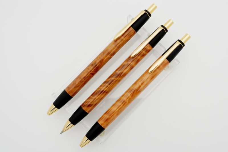 天然屋久杉シャープペンシル・ストレートタイプ(0.5mm)1本〈 ペン 文具 文房具 シャーペン 木軸 木製 ギフト 贈答 プレゼント 工芸品〉 