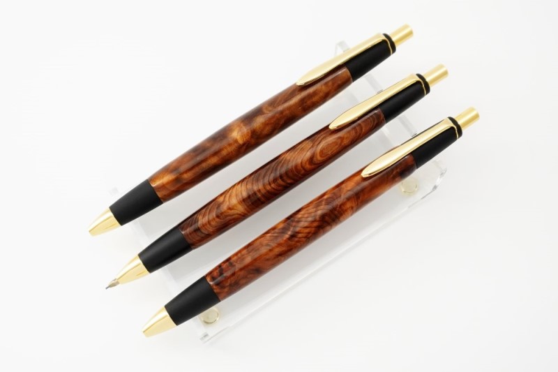 天然屋久杉【光明瘤】シャープペンシル(0.5mm)1本 〈 ペン 文具 文房具 シャーペン 木軸 木製 ギフト 贈答 プレゼント 記念 工芸品〉 ボールペン 