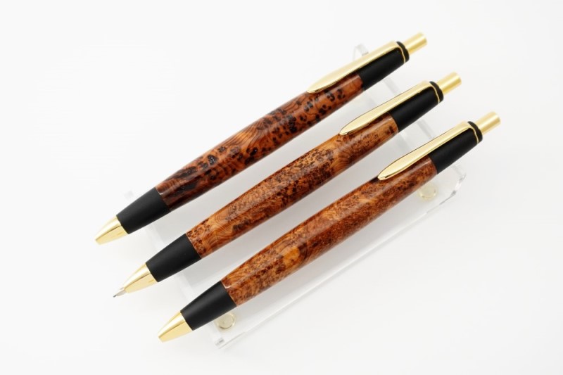 天然屋久杉【極上泡瘤】シャープペンシル(0.5mm)1本〈 文具 シャーペン 工芸品 文房具 ギフト 贈答 木軸 入学 高級 記念〉 ボールペン 