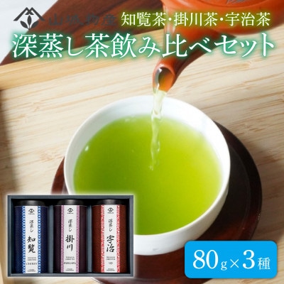 深蒸し茶飲み比べセット【1585819】