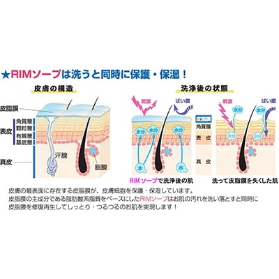 【保湿洗顔フォーム(顔・体)】RIMソープ-S(ハンディタイプ)【1209239】