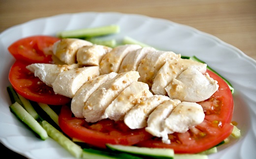 京赤地どり ささみ 300g×8パック 合計2.4kg 北海道・沖縄・その他離島は配送不可 [020CS001]