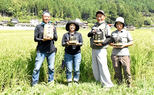 【定期便】長老米 4kg（2kg×2袋）×6カ月連続 総量24kg 新米 京都 京丹波町産 米 コシヒカリ 清流育ち 栽培地域限定 ※北海道・東北・沖縄・その他離島は配送不可